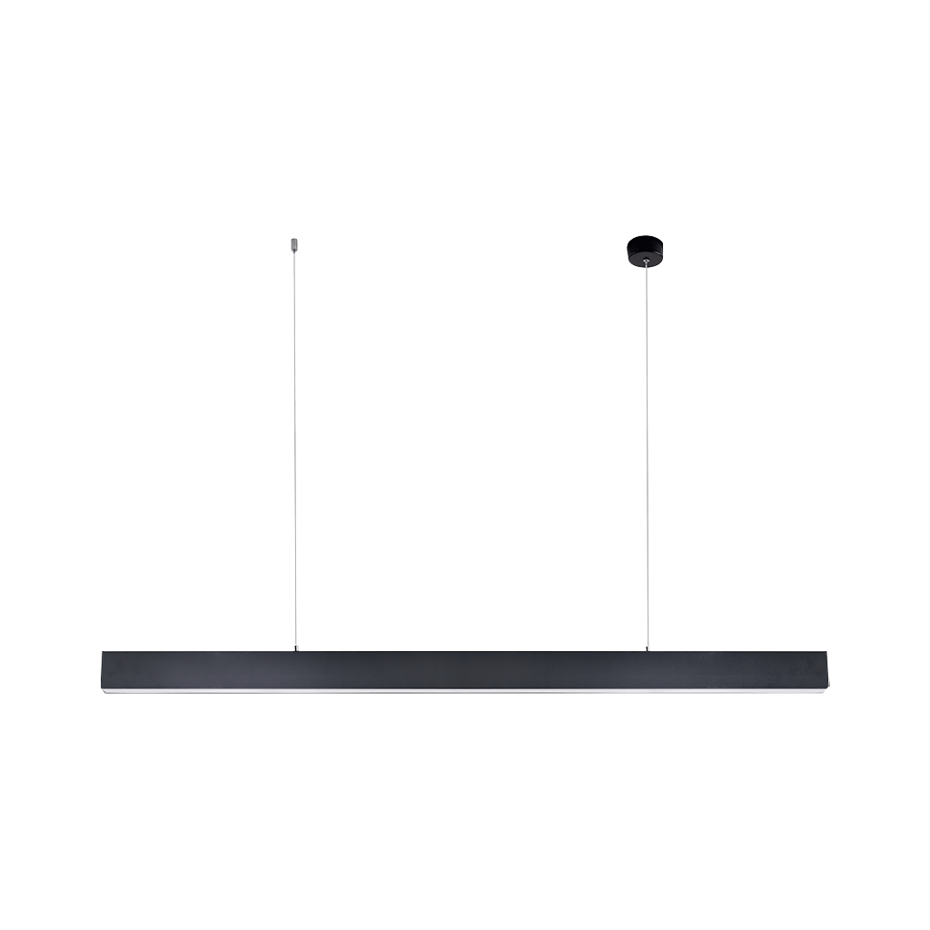 Pencil Black Hanging/Surface Mounted 40W CCT LED Linear