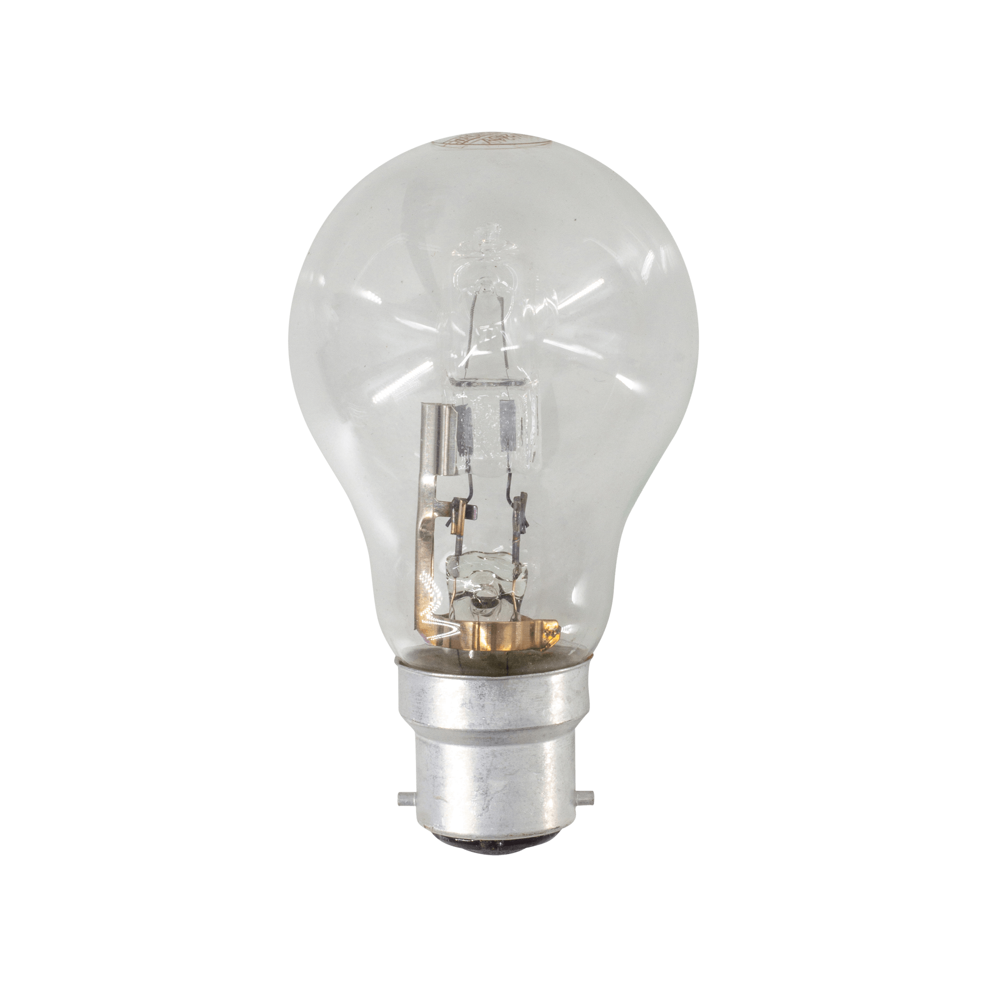 A60 42W BC & B22 Clear Dimmable Halogen Globe