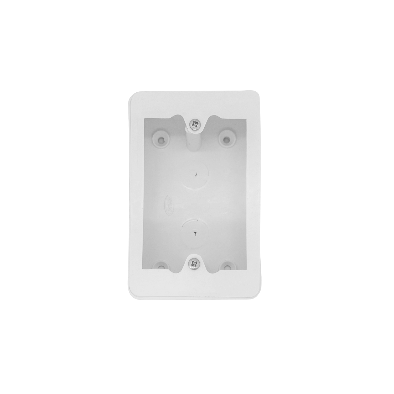 4x2 White Surface Extension Box