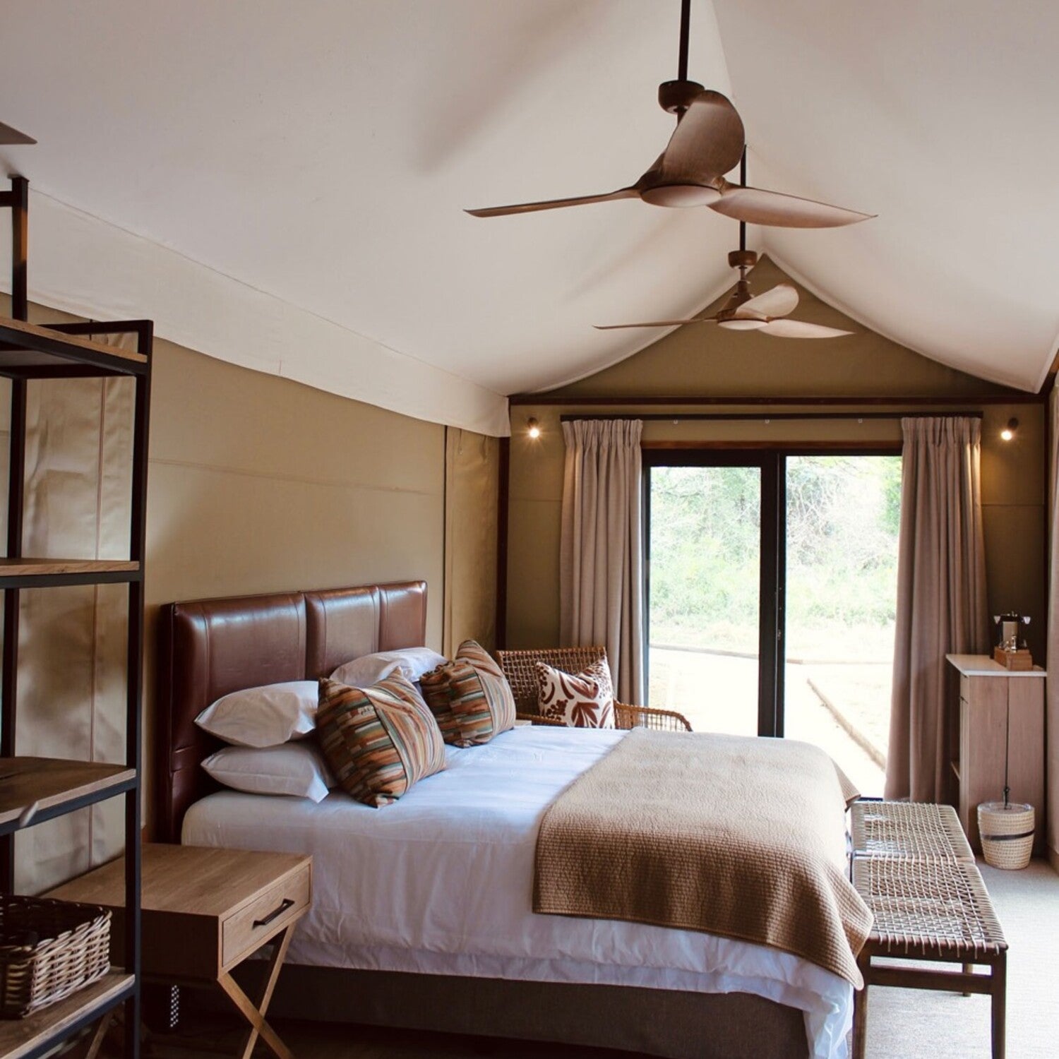 Pels Dark Koa 80W Ceiling Fan with Remote Control