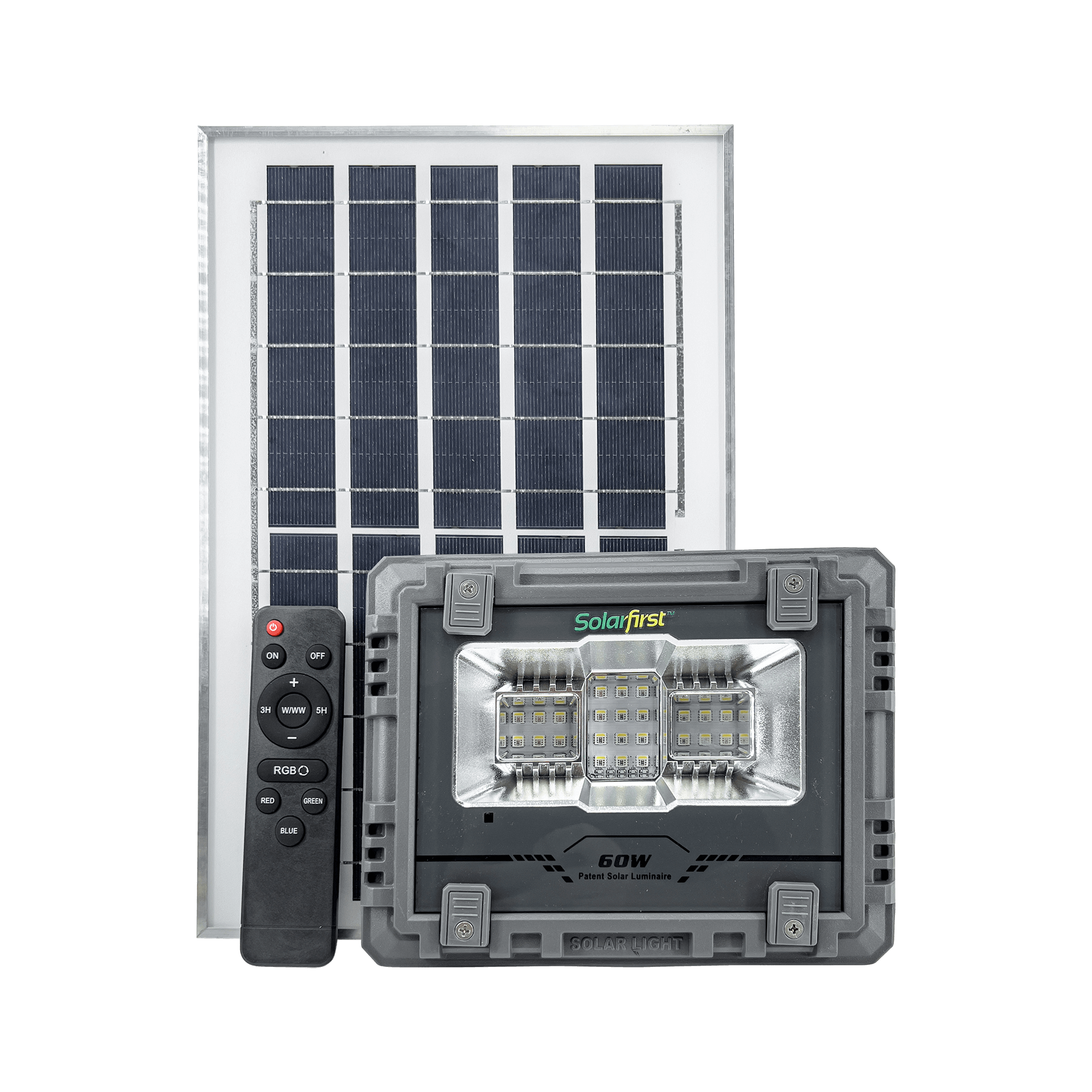 60W Solar RGB Bluetooth Floodlight