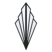 Apex Black Wall Light