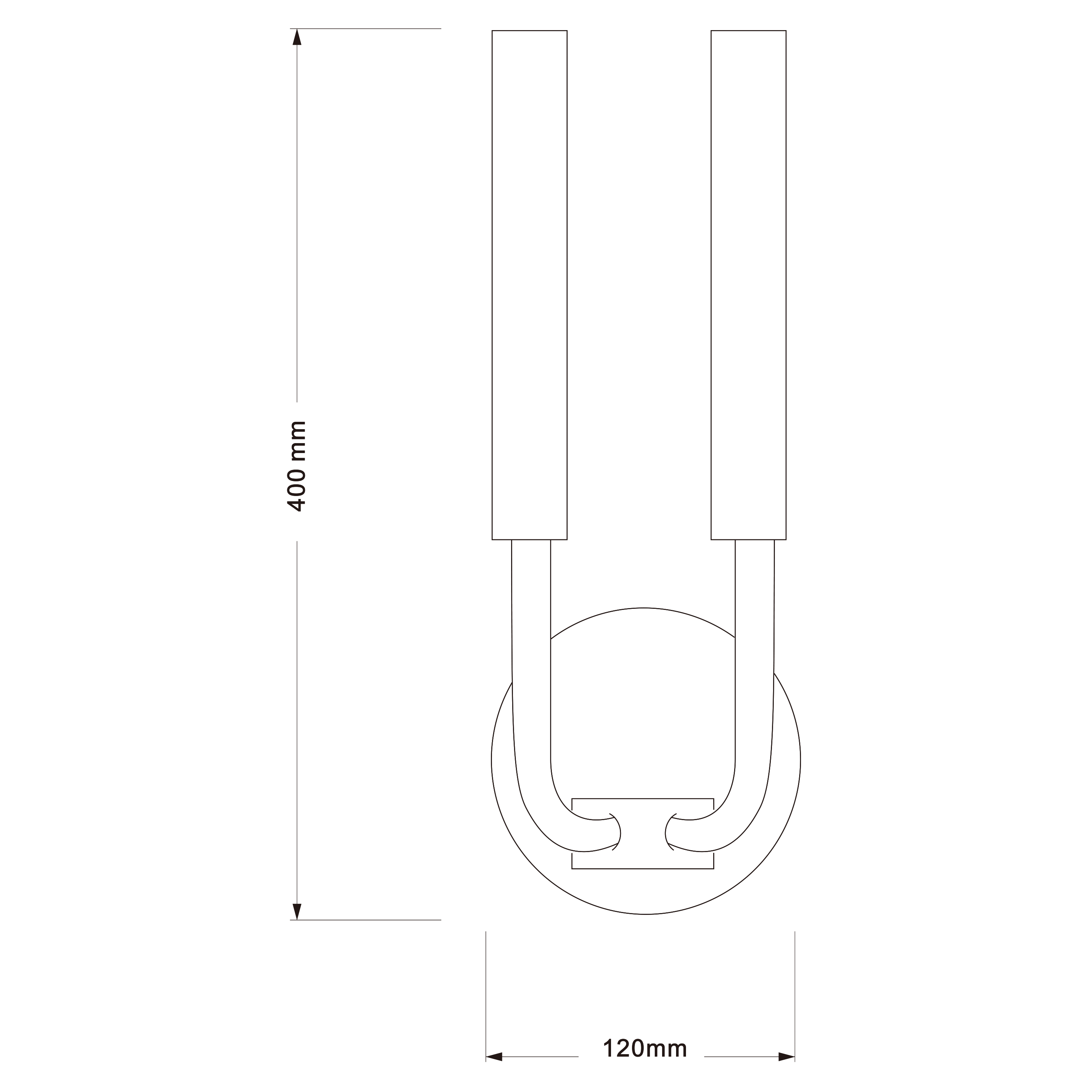 Blake Brass Gold 2 Light Wall Light