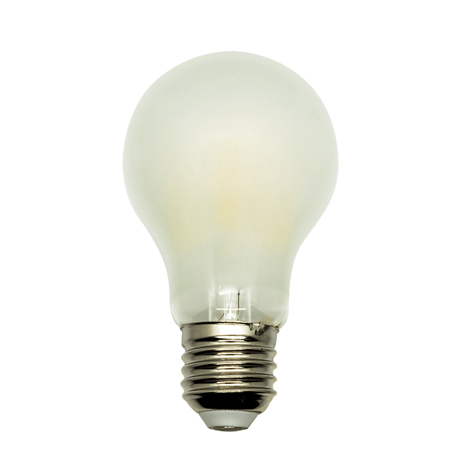 A60 6W ES & E27 Globes Cool White Frosted LED