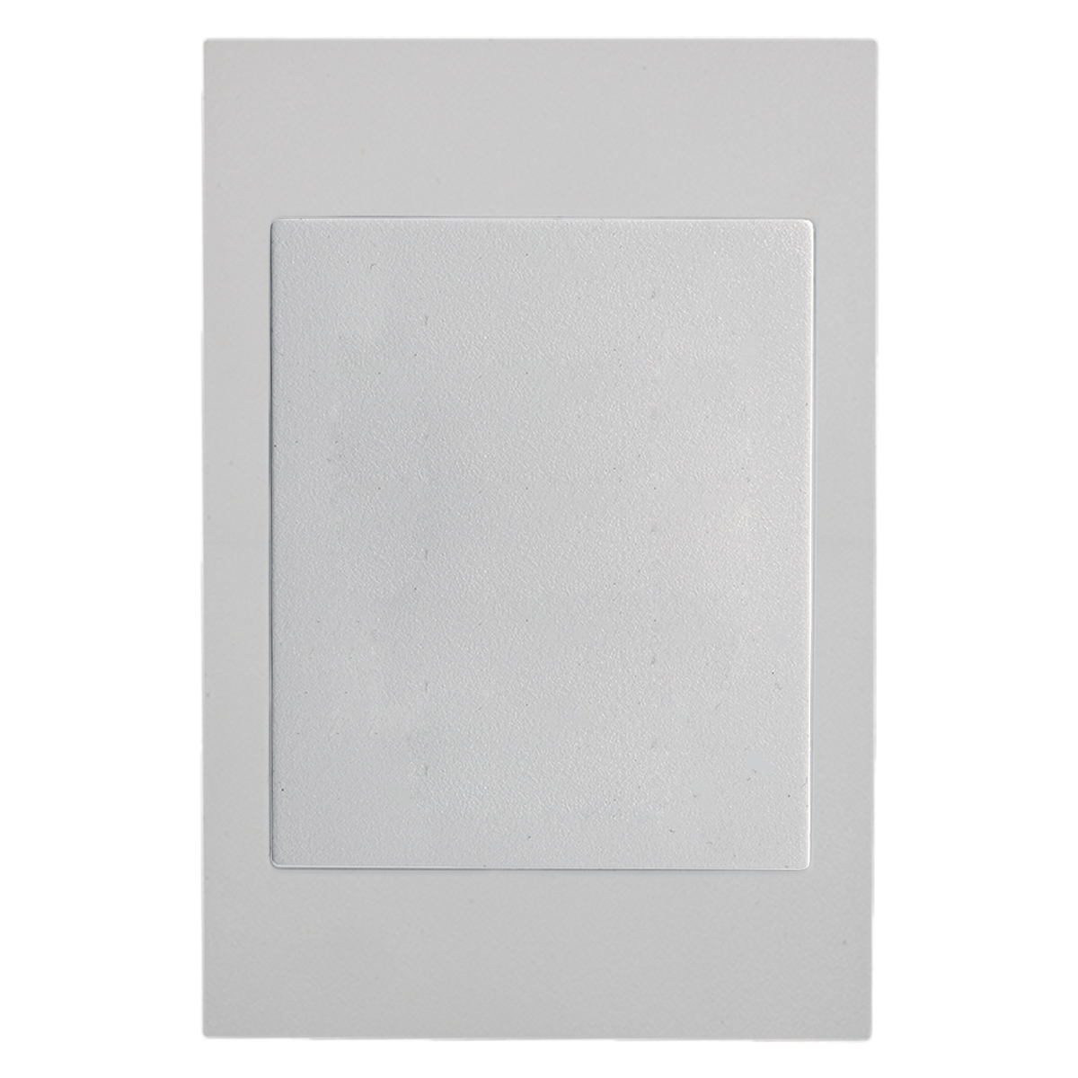 Apollo Shadow White 4x2 Blank Cover