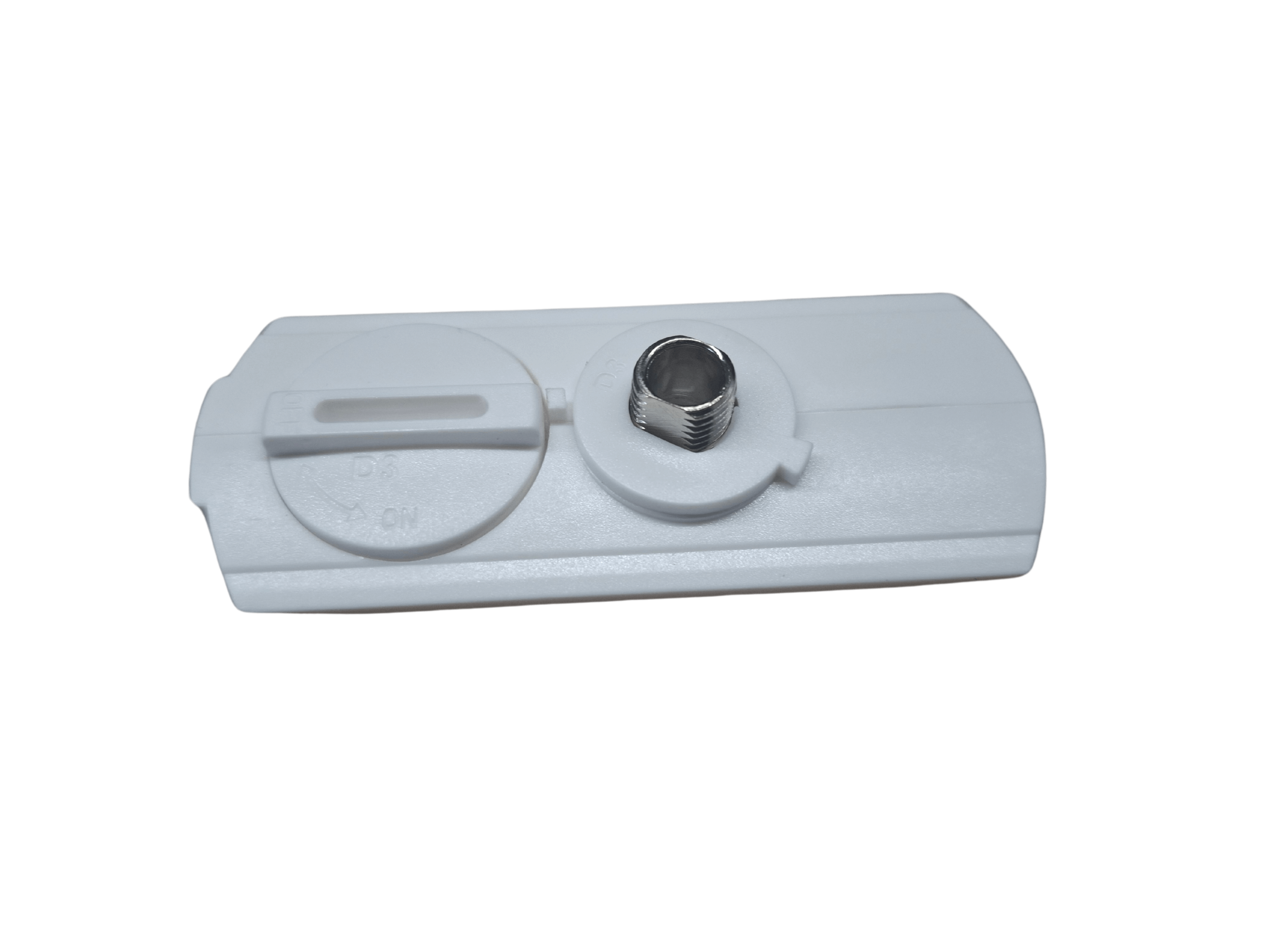 Ares 3-Wire Track White Pendant Adaptor