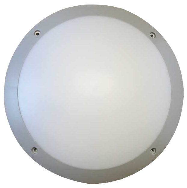 Grey Outdoor Bulkhead light
