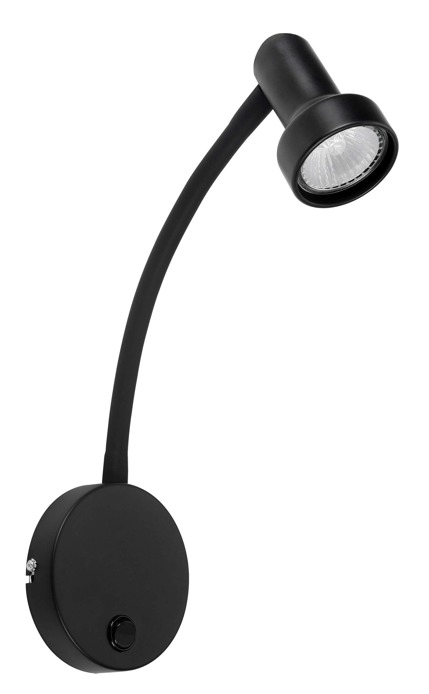 Black Wall Light with On/Off Switch