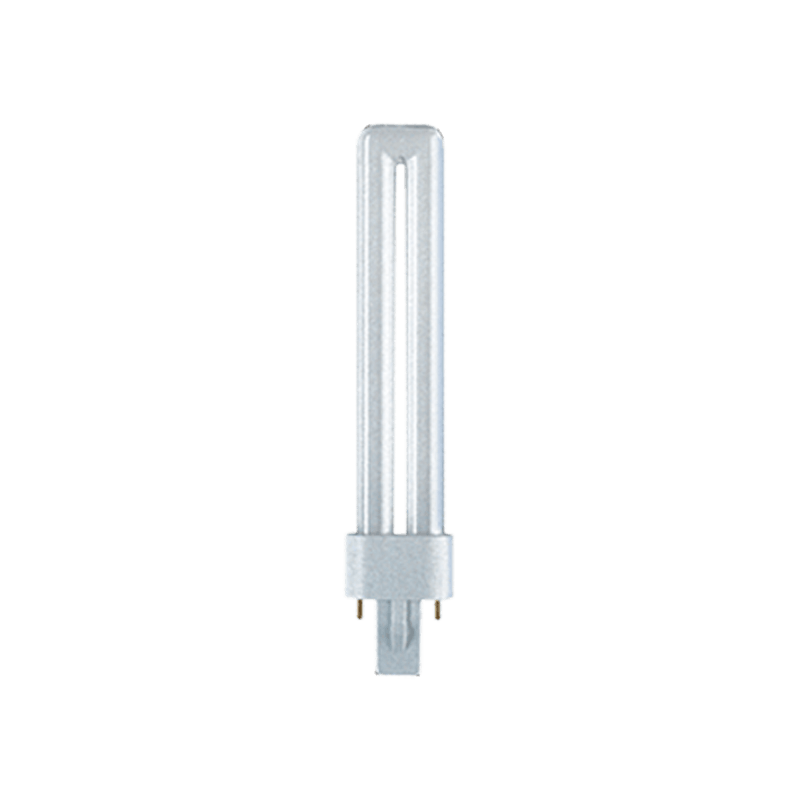 Compact PL9W 2 Pin G23 Square Base Cool White CFL Light Bulb