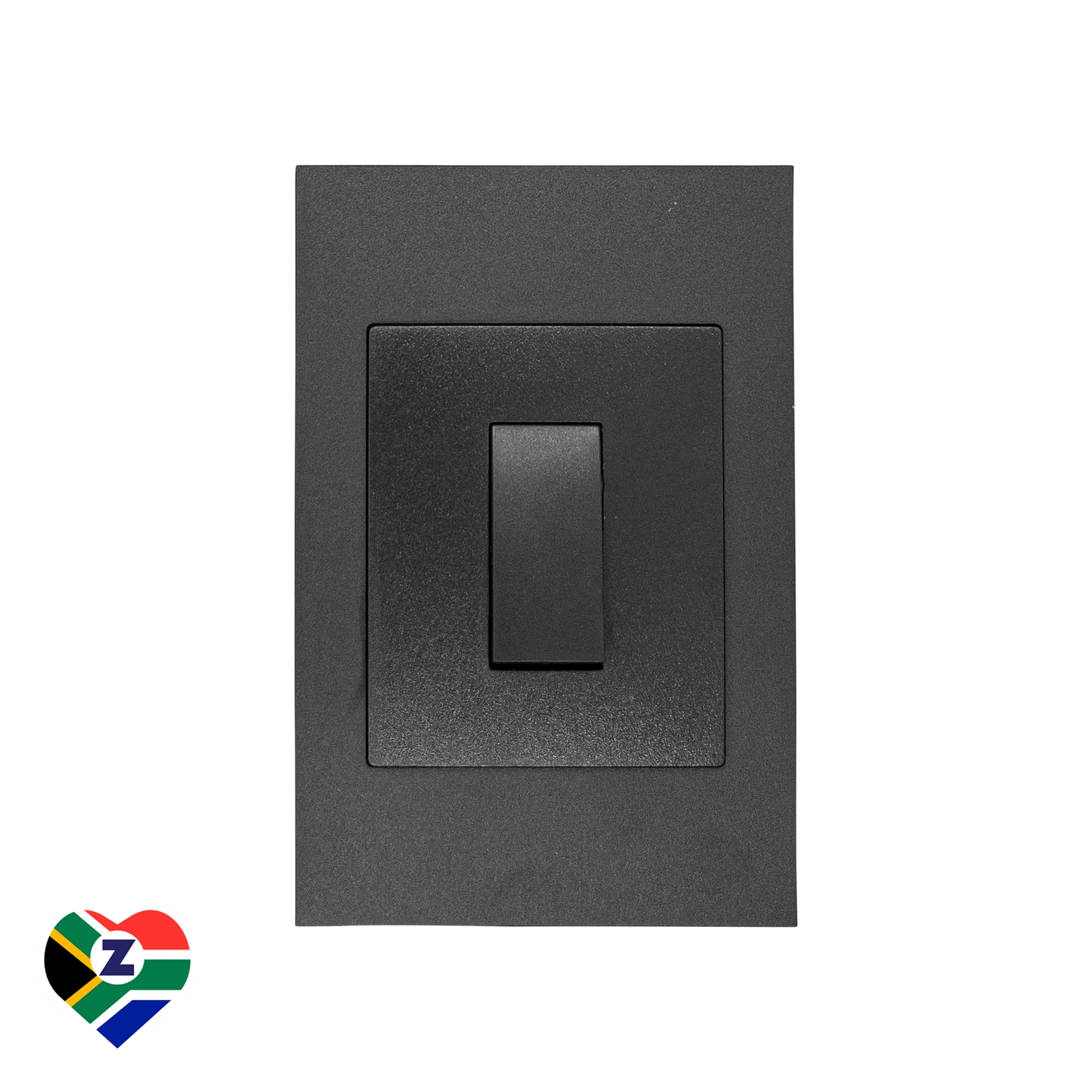 Charcoal Dena Q 4x2 1 Lever, 2 Way Switch