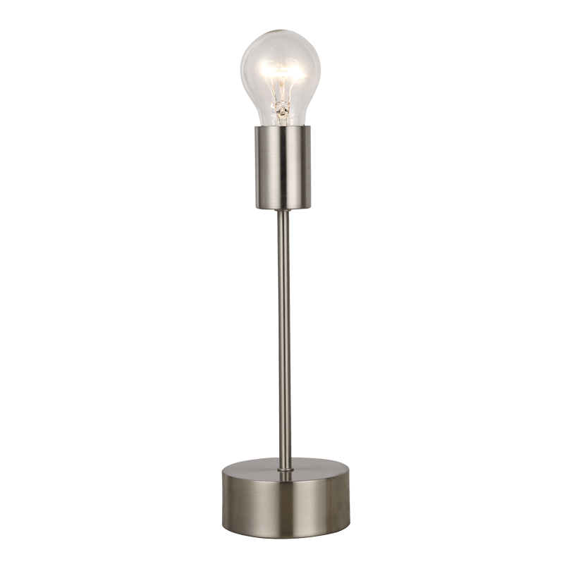 Satin Nickel Table Lamp