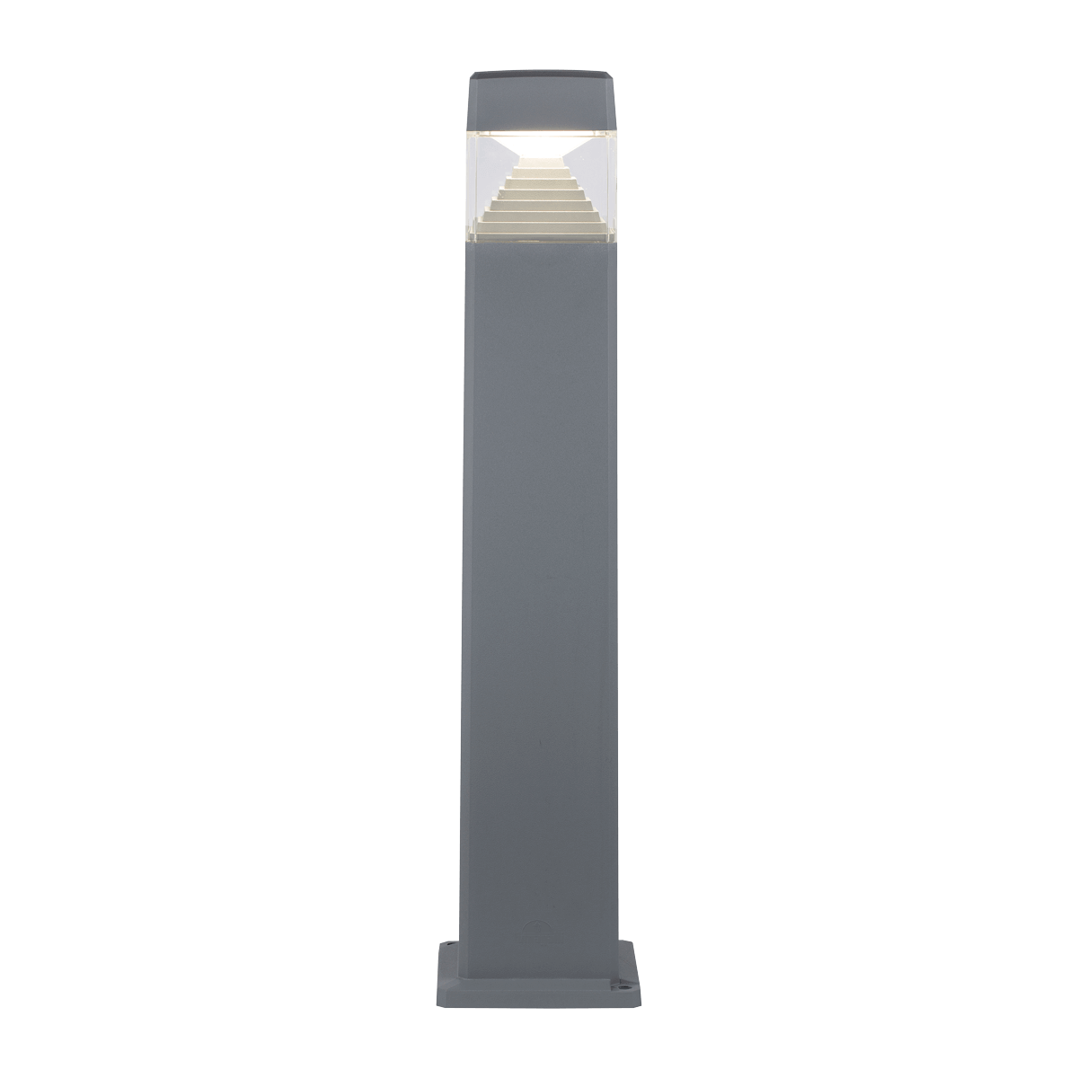LED Grey Outdoor Bollard Light