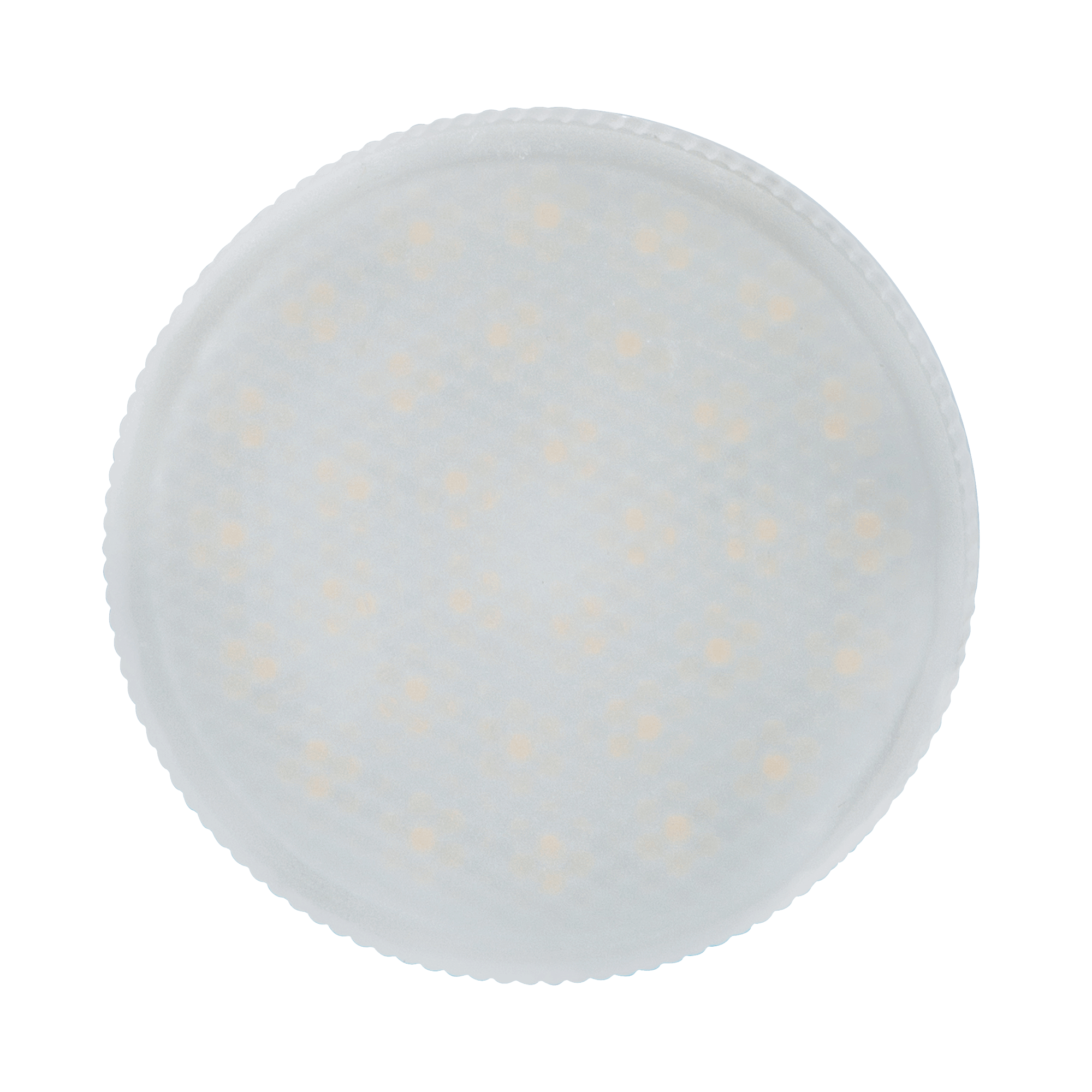 High-Efficiency GX53 6W Cool White 4000K LED Disc Puck Globe
