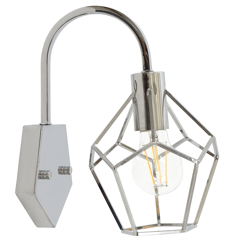 Huxley Chrome Wall Light
