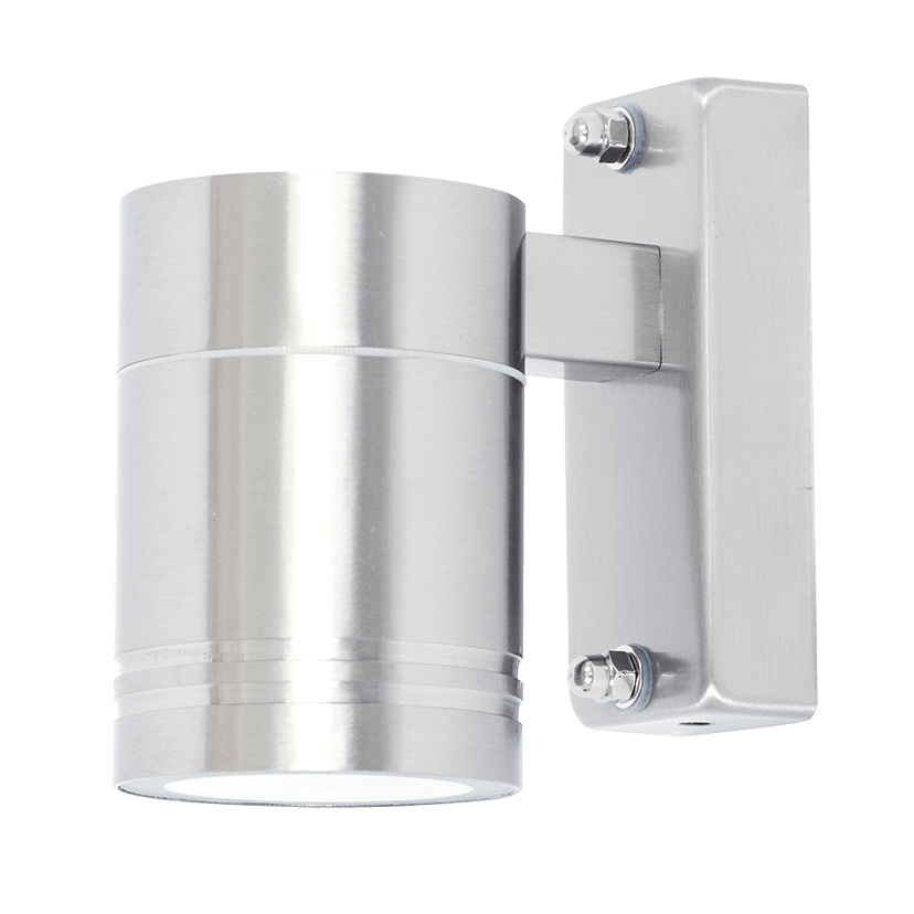 Luma Stainless Steel Down Facing Outdoor Wall Light