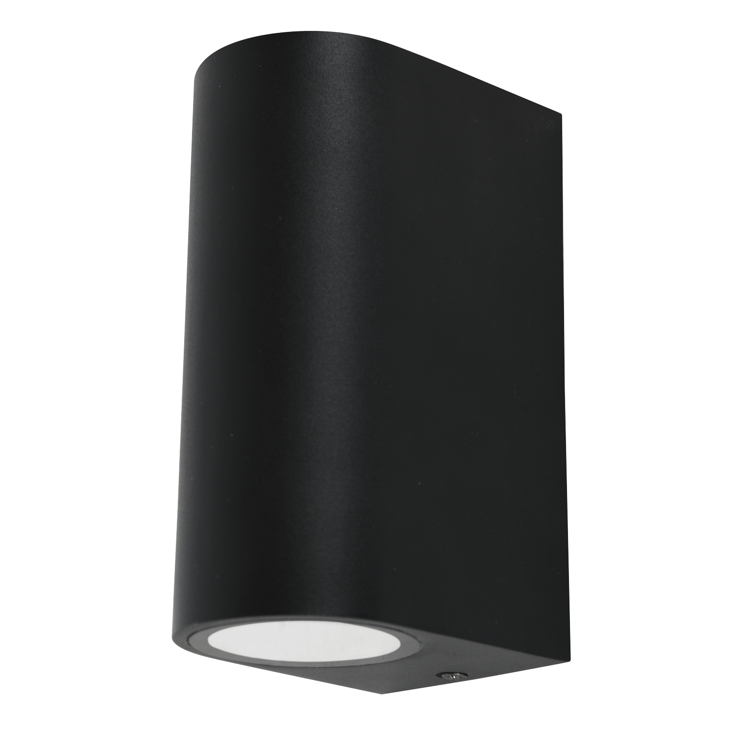 Orb Black Up and Down Outdoor Wall Light