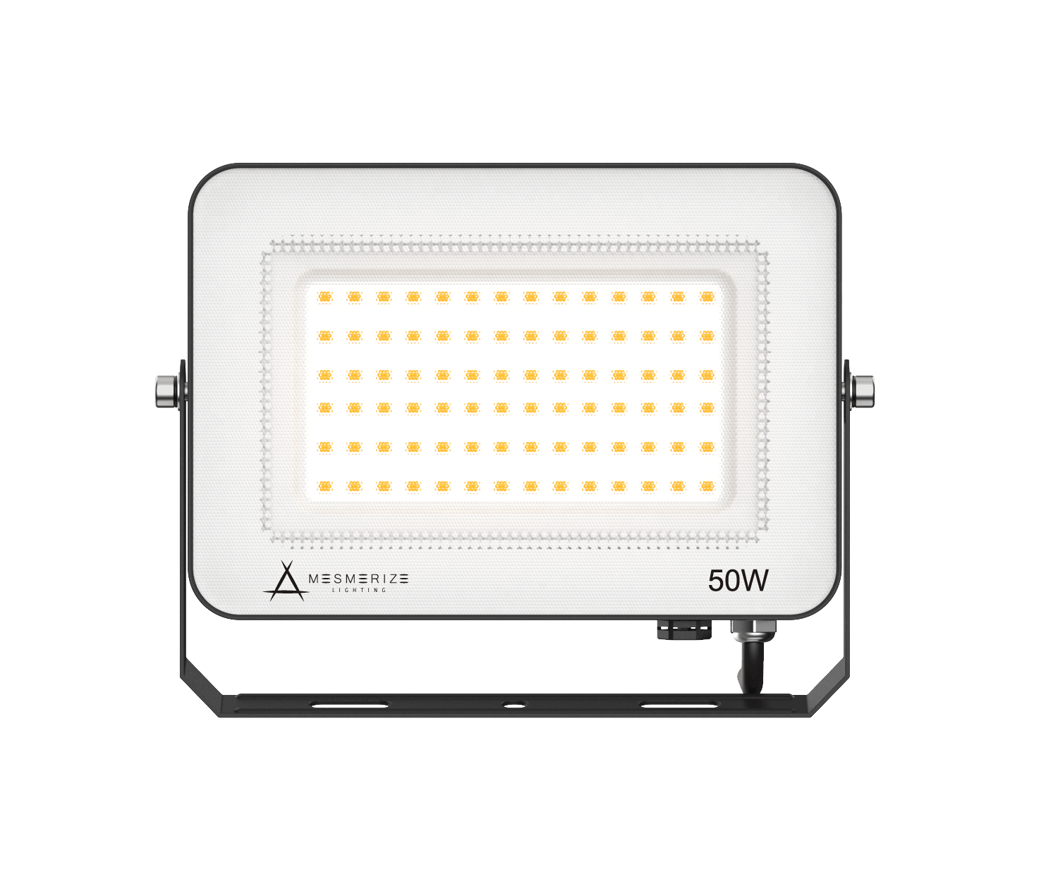 Prime 50W Black LED Outdoor Floodlight 6500K Daylight High Output