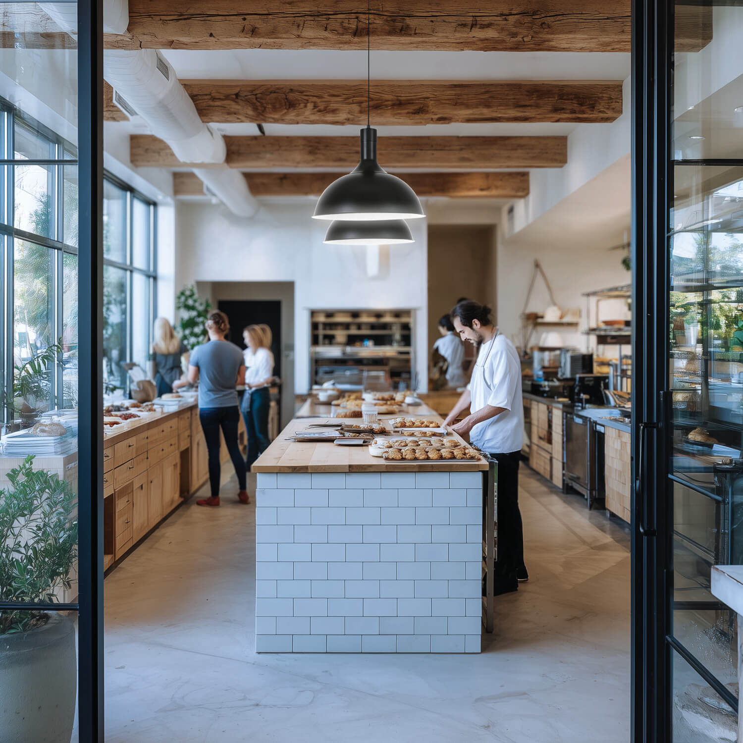 Sandor Black Metal Pendant