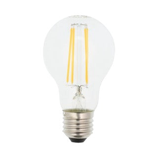 A60 6W ES & E27 Globes Daylight Clear Dimmable LED