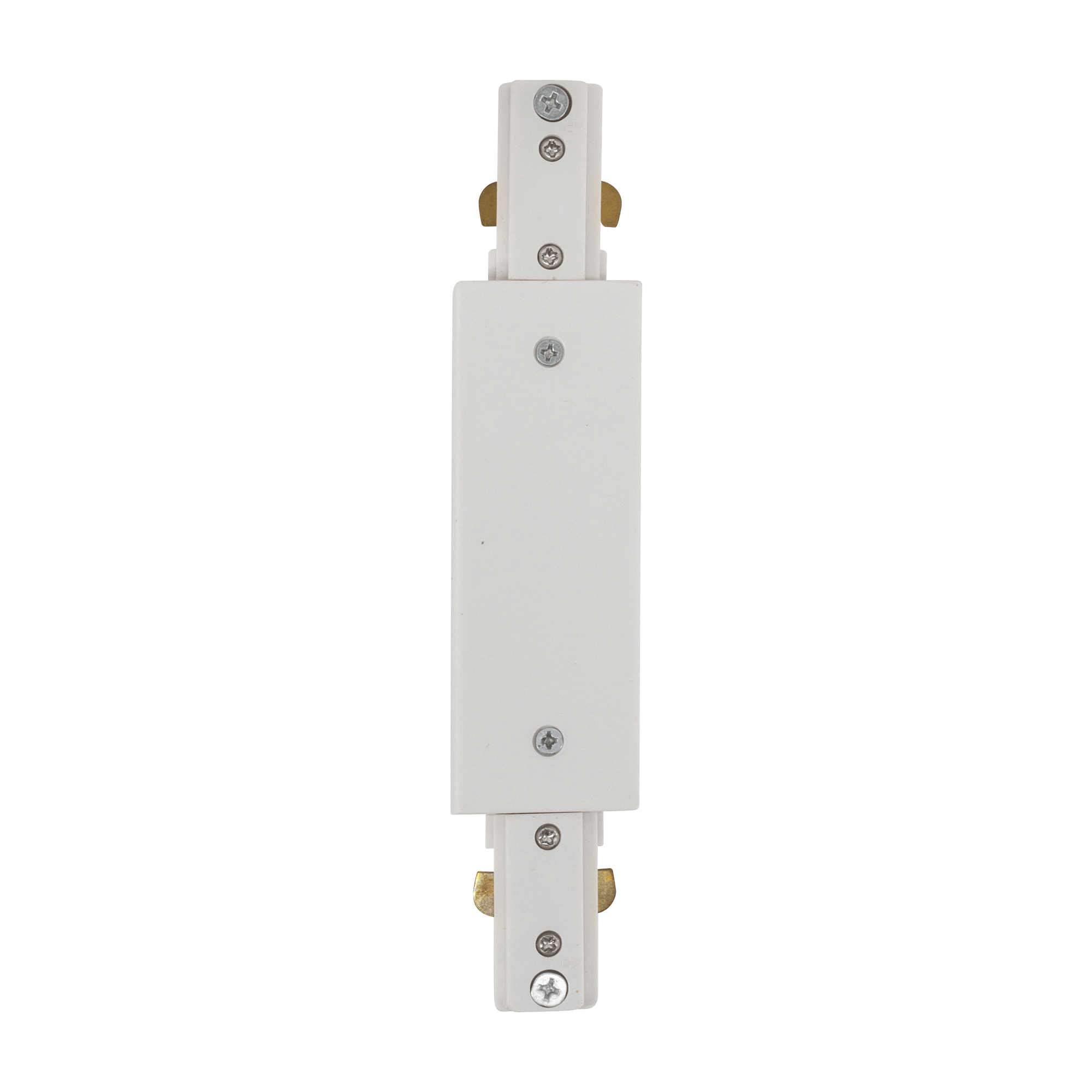 Ares 3-Wire White Straight Track Connector