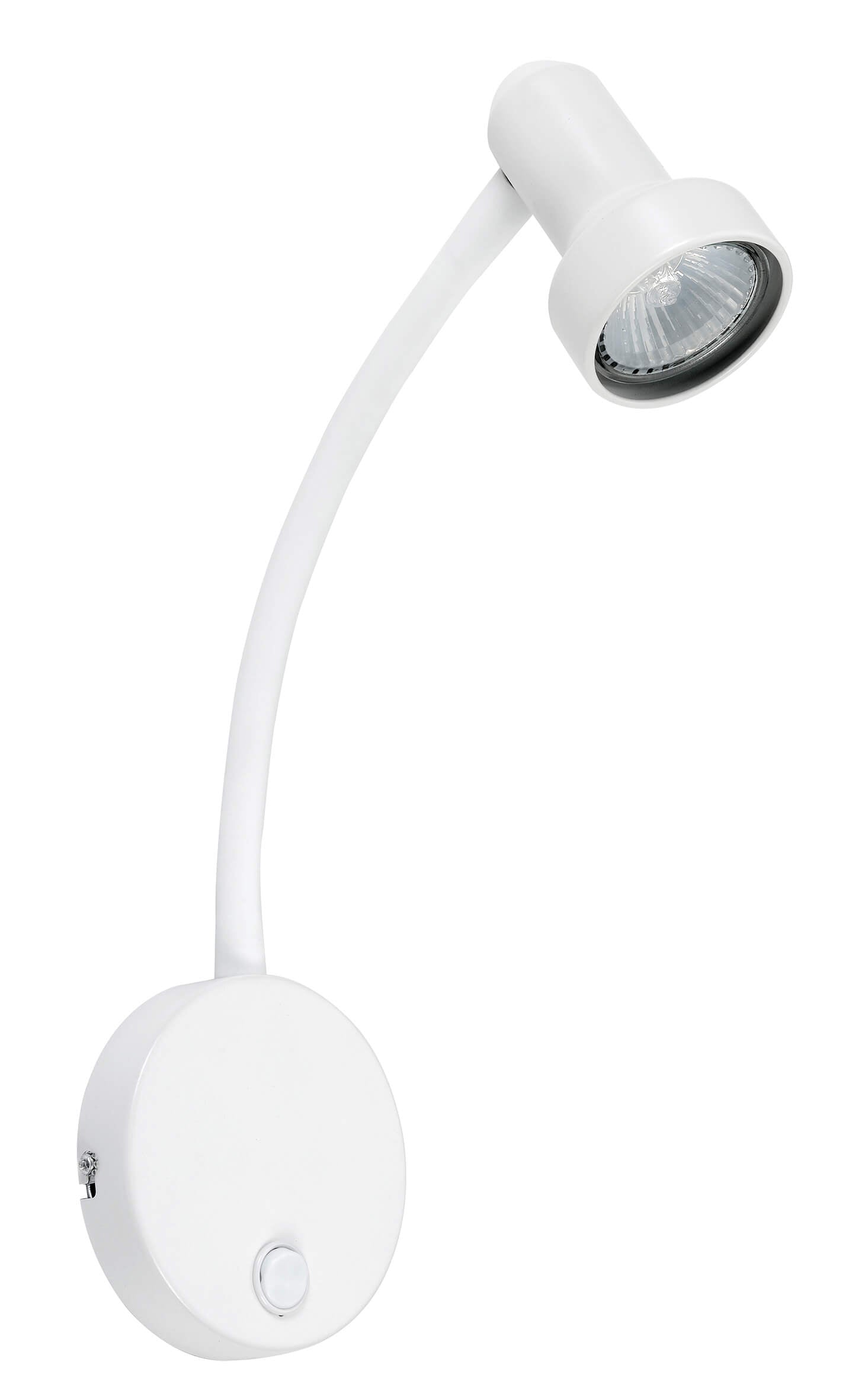 White Wall Light with On/Off Switch