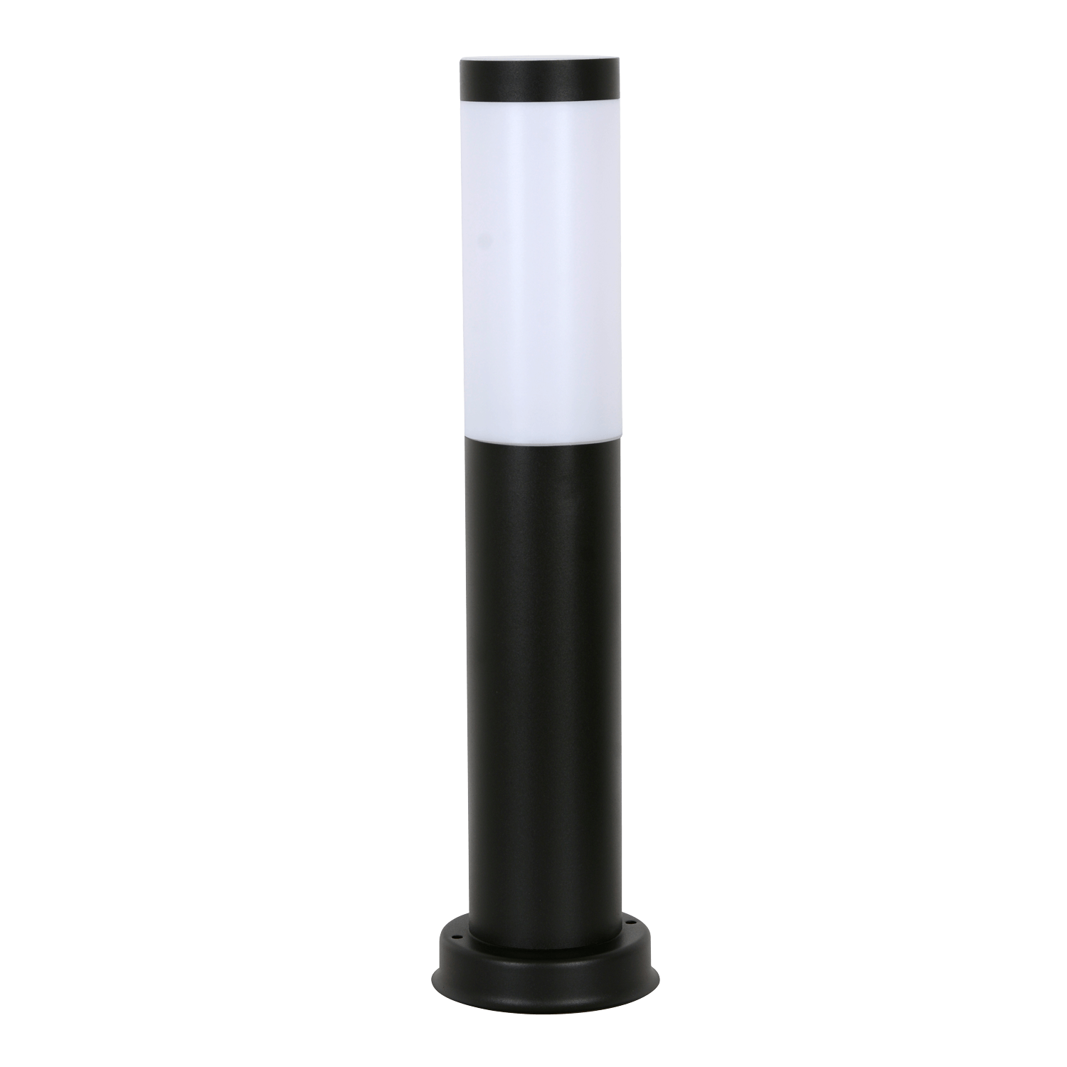 Chorus Sanded Black Outdoor Pedestal Light