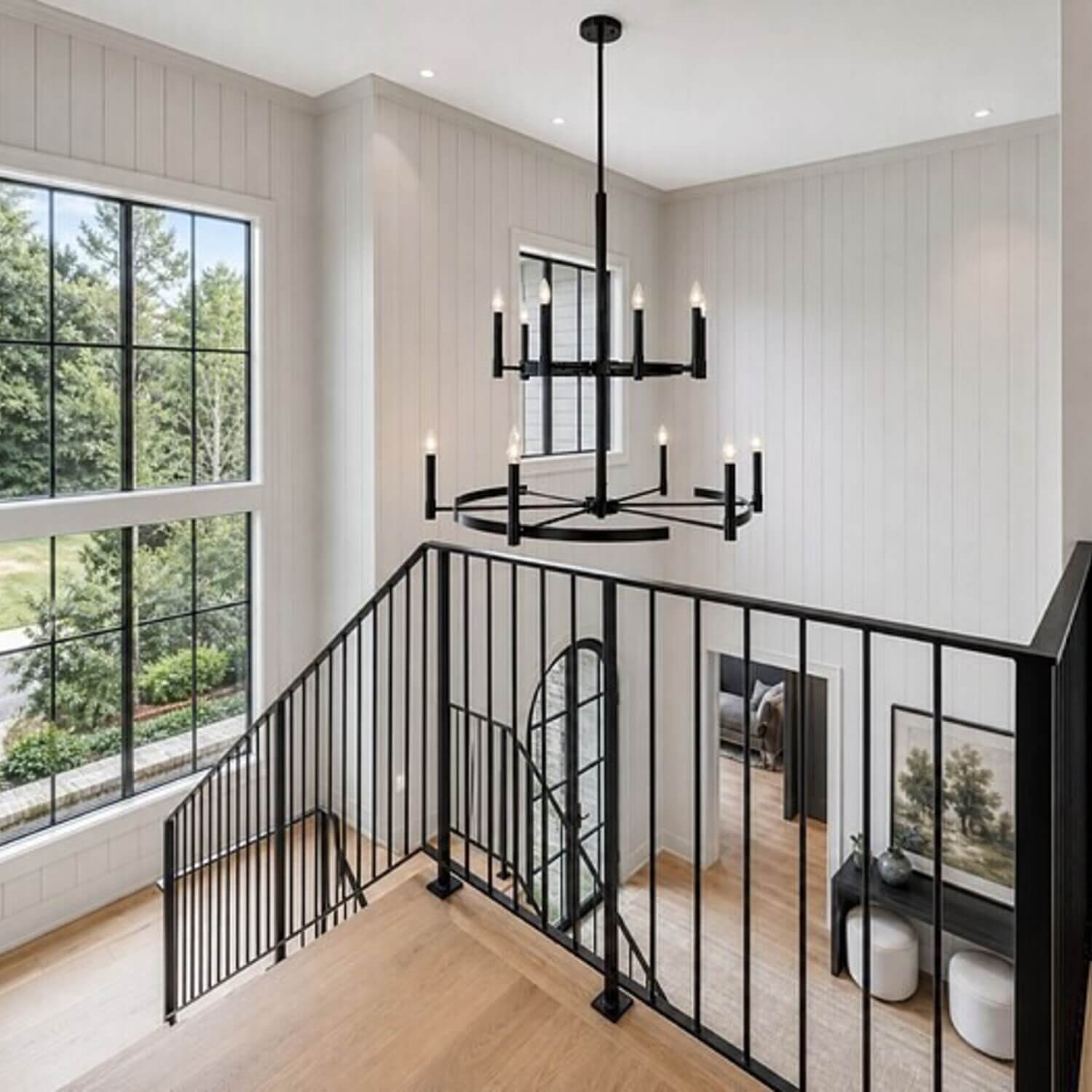 Blake 12 Light Black Chandelier