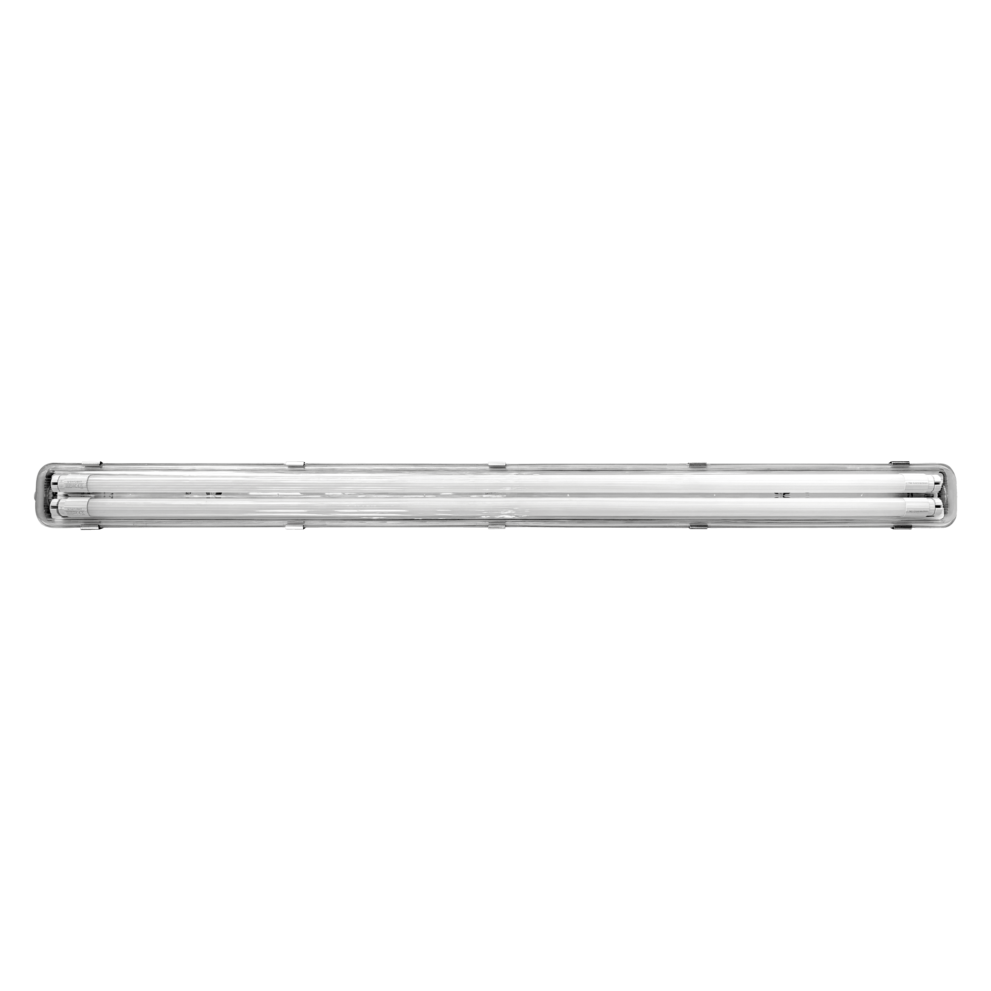 4ft Dual 18W Weatherproof Slimline Linear LED Fitting Casing