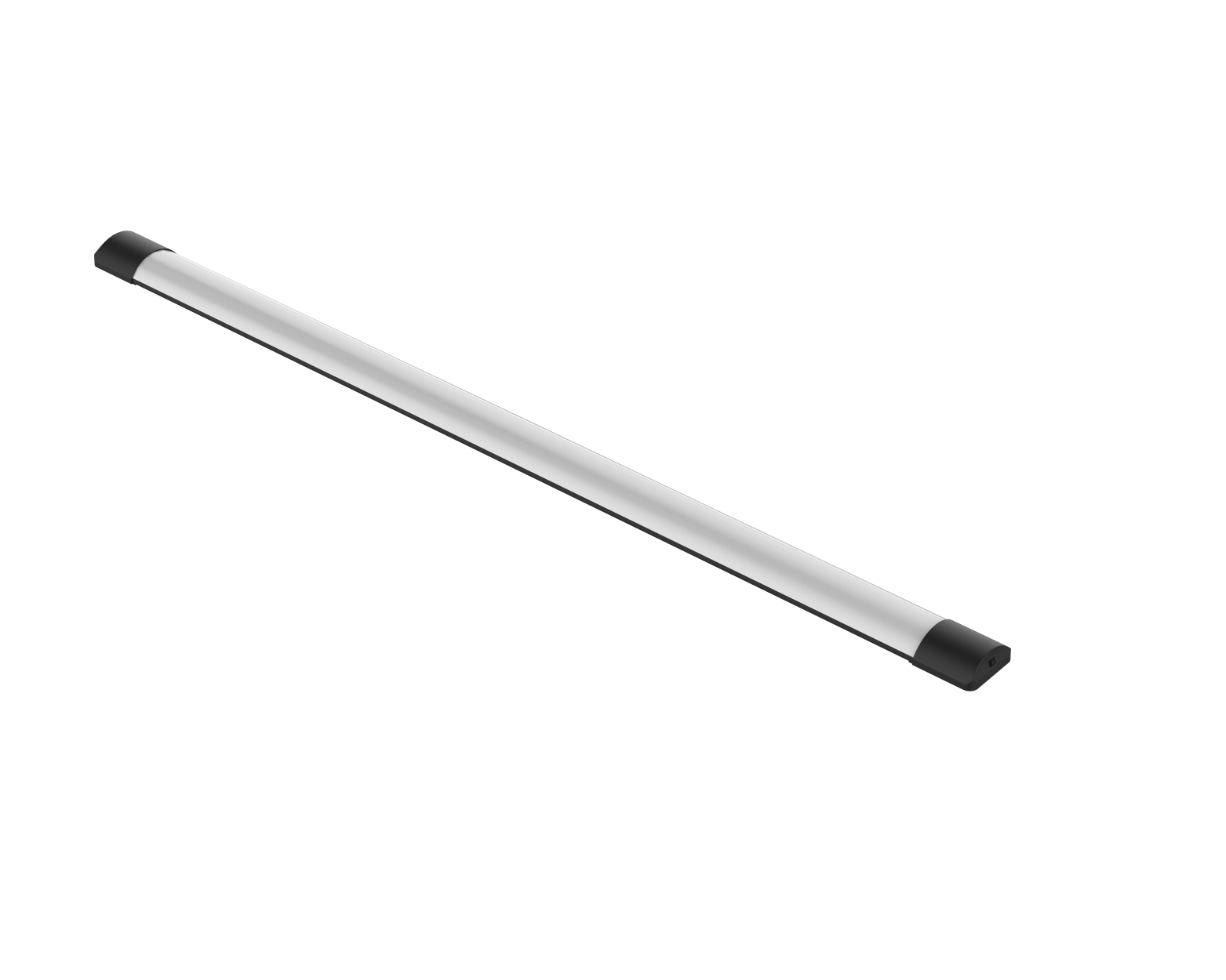 4FT Black 36W CCT LED Linear Light Fitting 1200mm