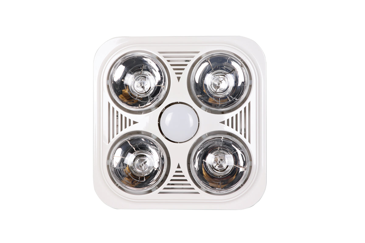 Extractor Fan Light 3-in-1 Bathroom Light, Heater & Extractor Fan | All-in-One Solution