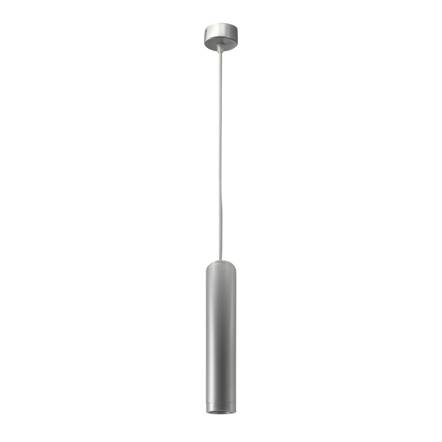 Kyren Matte Silver Pendant
