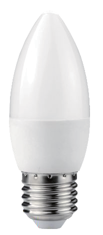 Candle 5W ES & E27 Cool White LED Globe