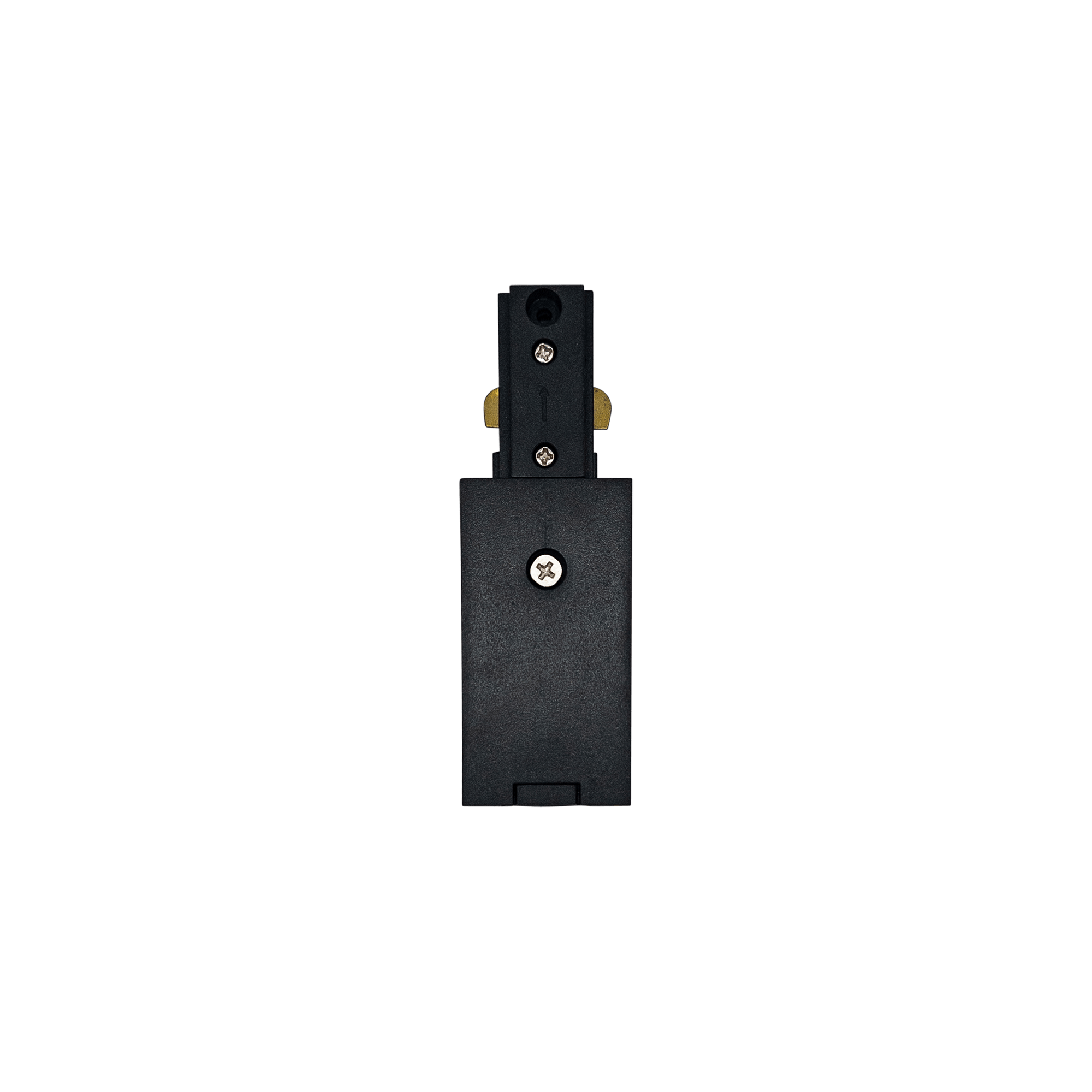 3 Wire Black Track Power Supply and End Cap
