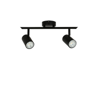 Black two light spot light