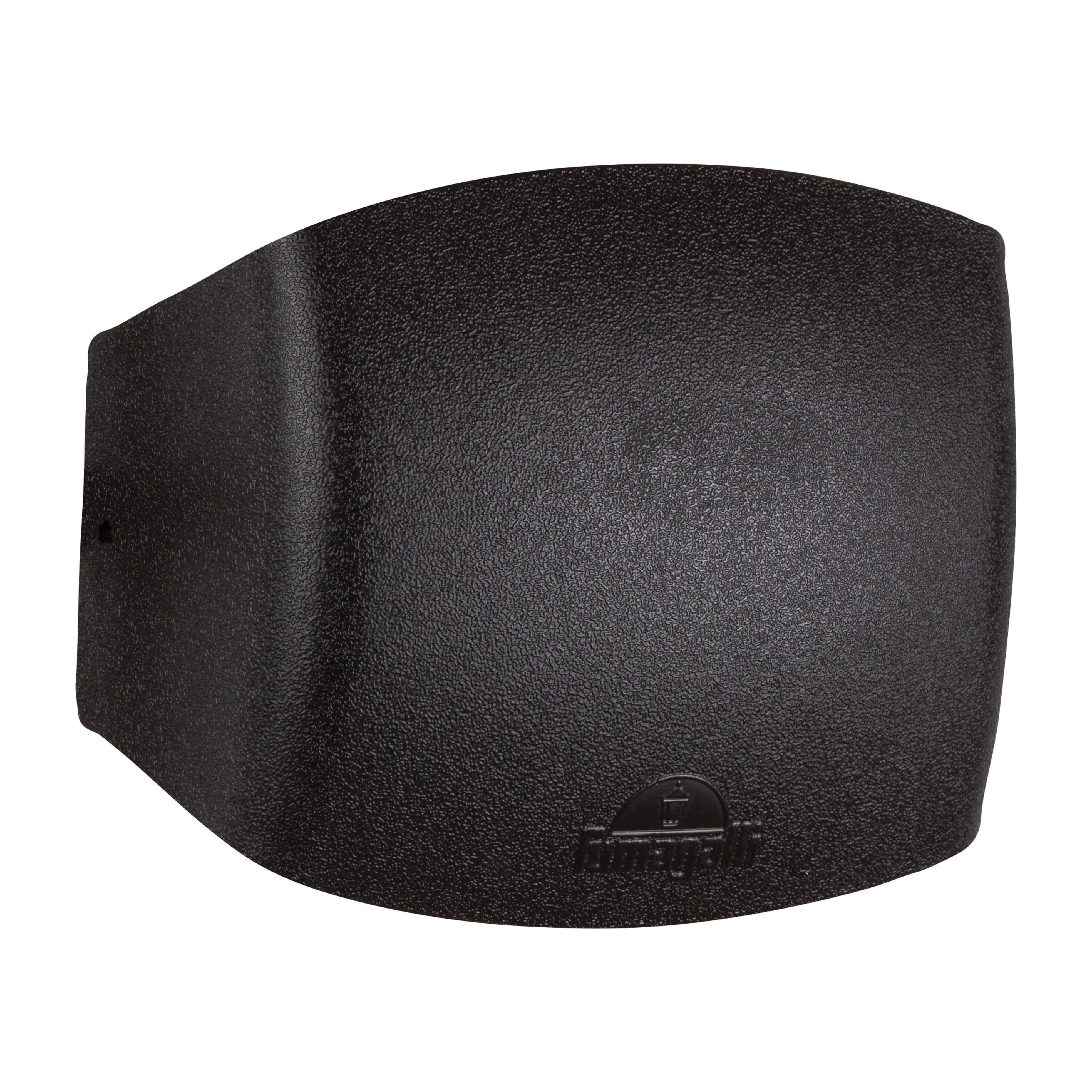 Abram 150 Black Resin Outdoor Wall Light