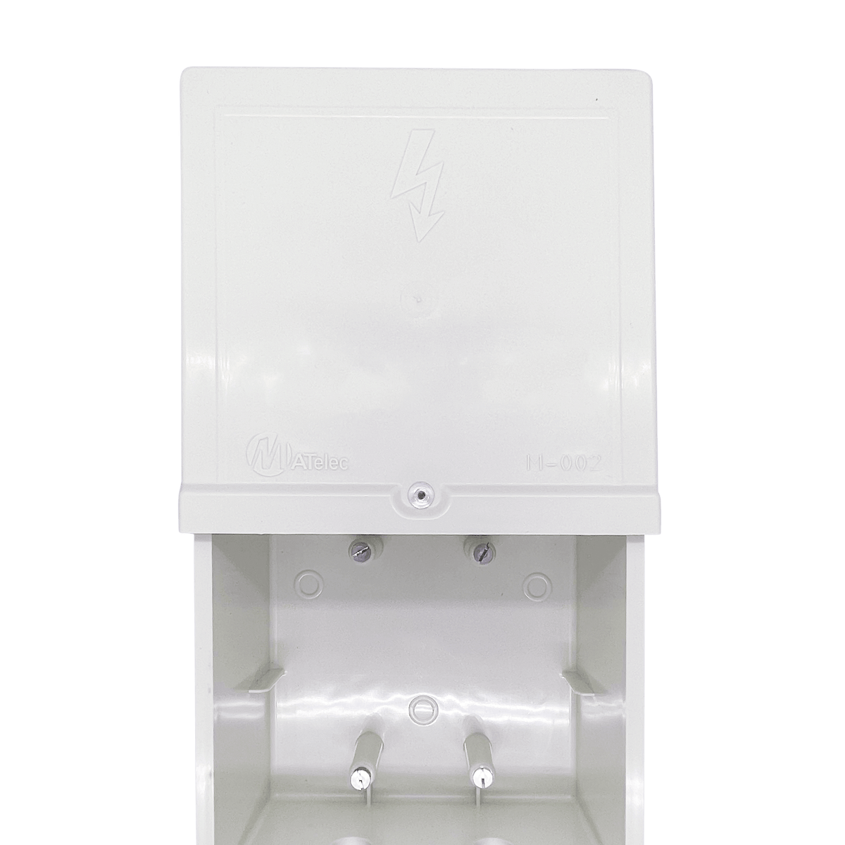 4x4 Weatherproof Electrical Box | Square Outdoor Housing | Zebbies