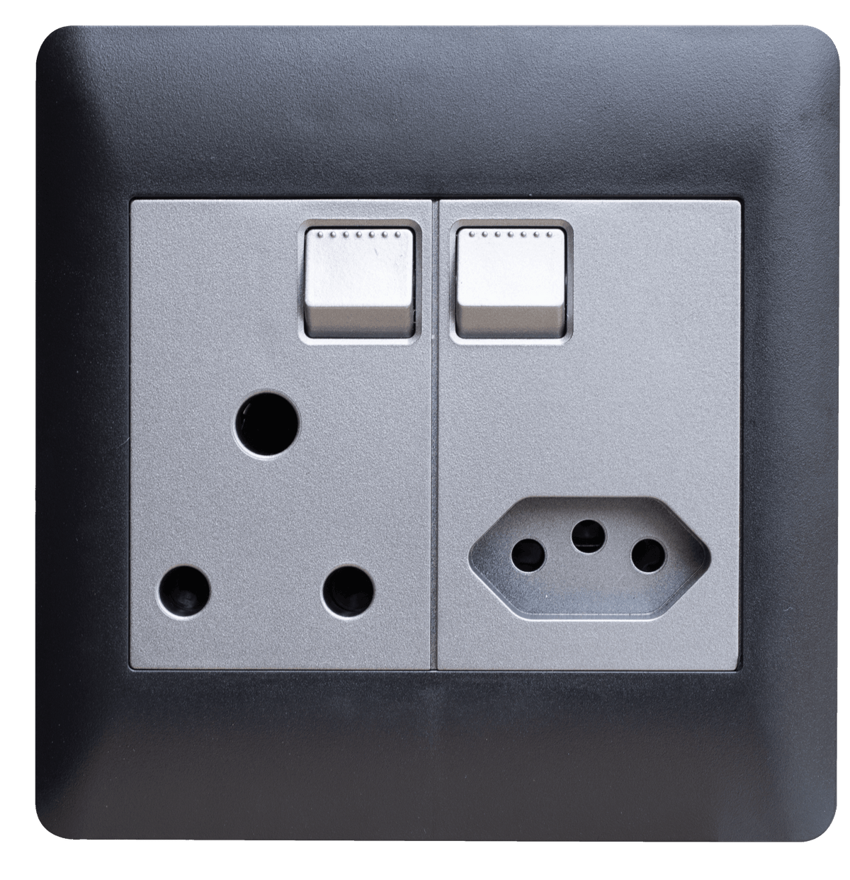 Titanium Black Apollo 4x4 Single Plug & Euro Socket | Zebbies