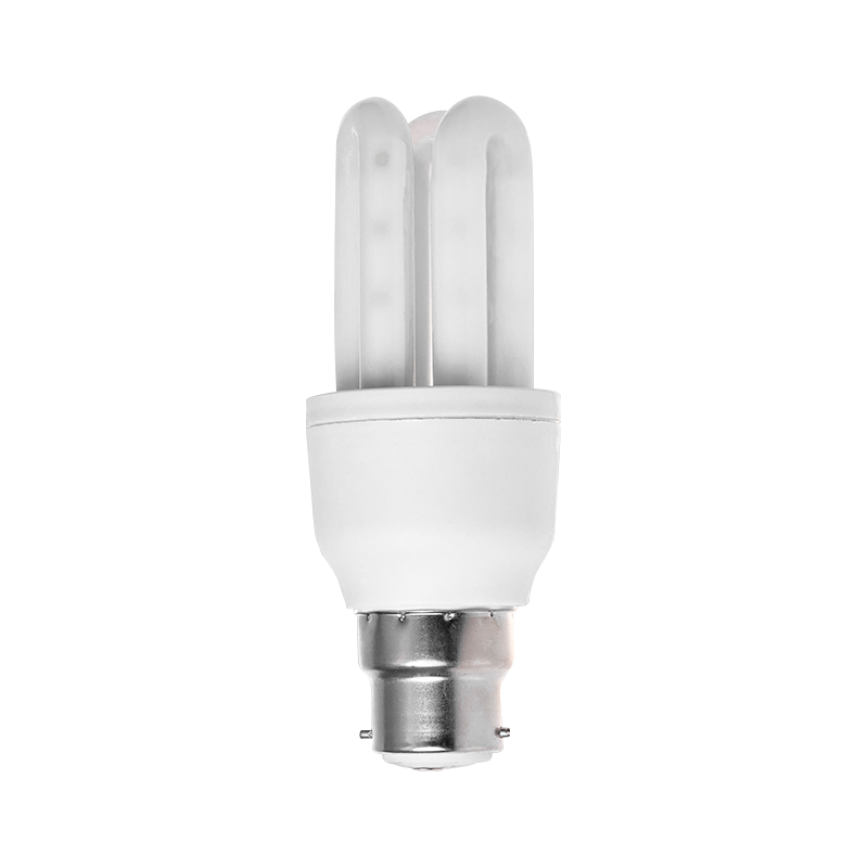 Slender 3U Multi-Tube 5W B22 Bayonet Cap Daylight LED Energy Saver Light Bulb