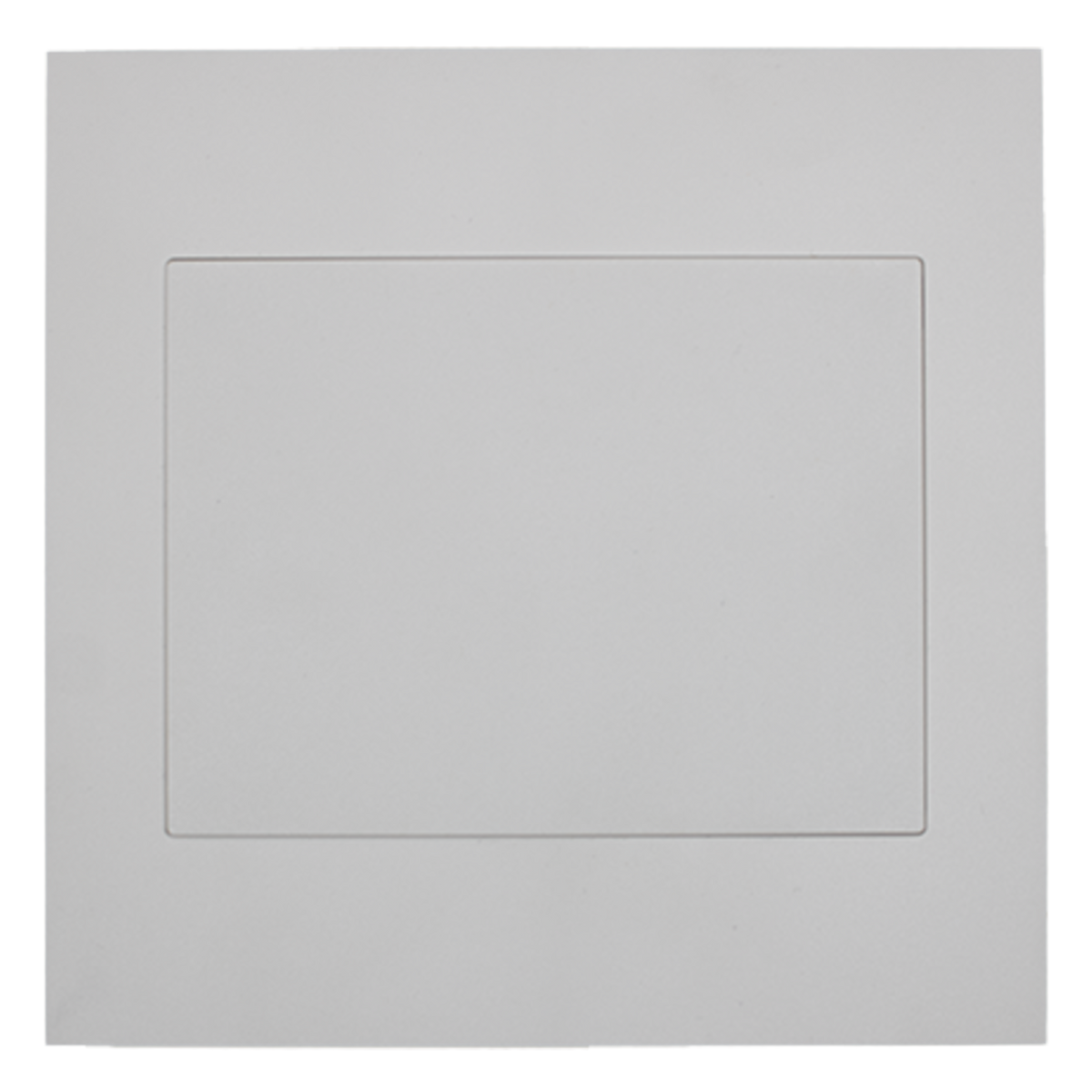 Apollo Shadow White 4x4 Blank Cover