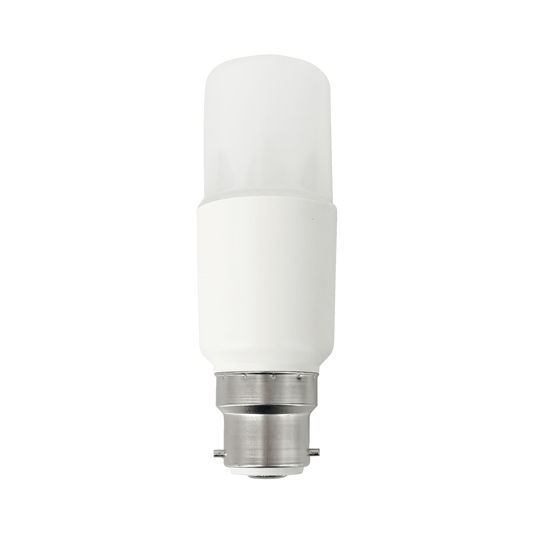 Compact Slim Tubular Stick 9W B22 Bayonet Cap Daylight 6500K Non-Dimmable LED Utility Globe