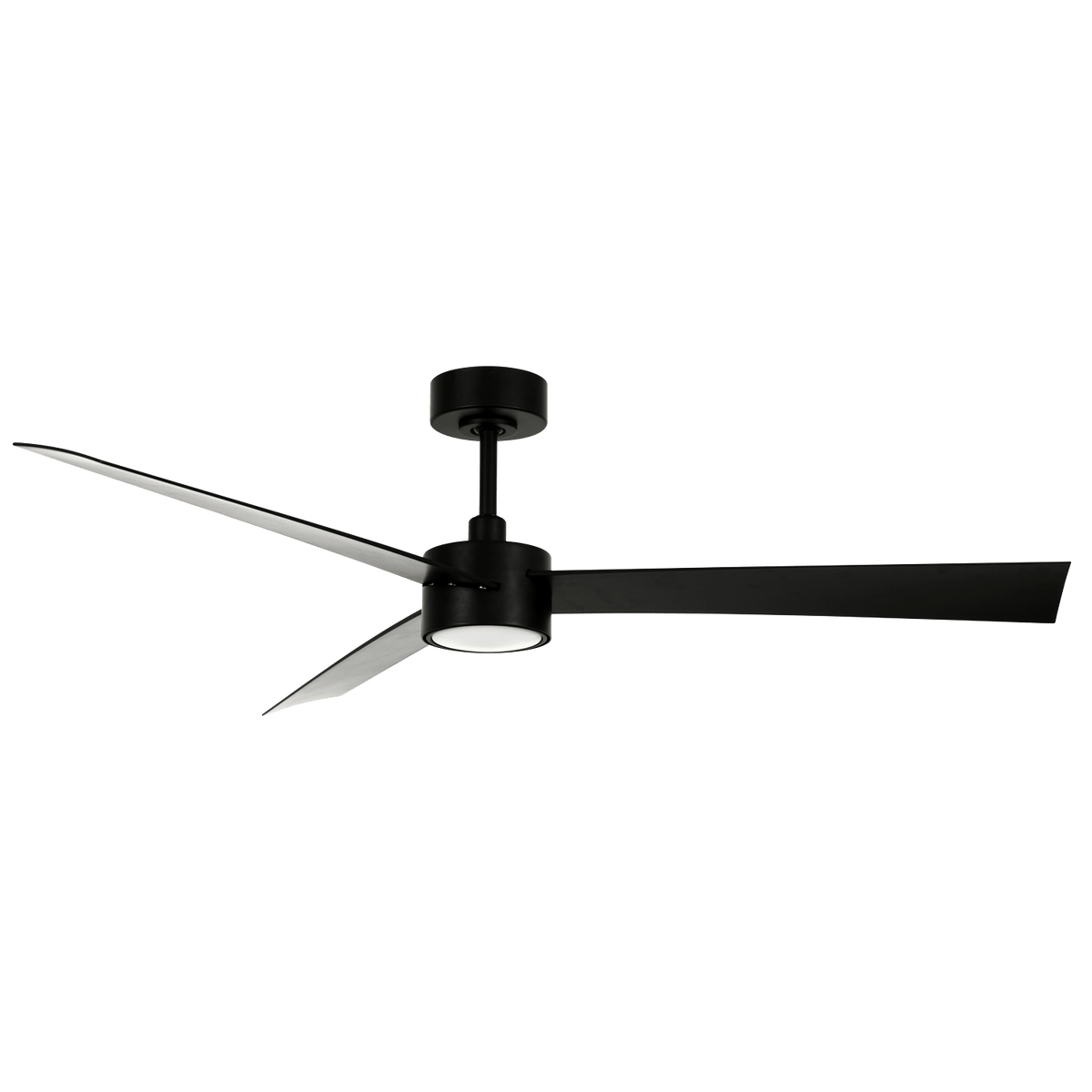 Francolin 2.0 Black DC Ceiling Fan with LED Light & Remote | Zebbies