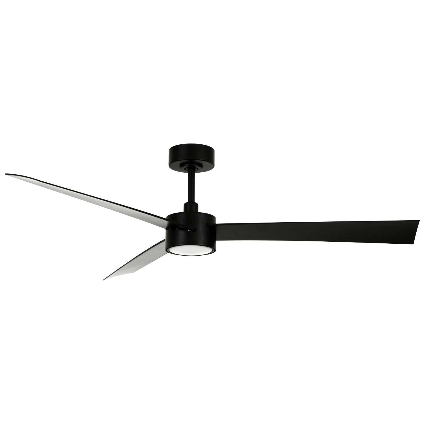 Francolin 2.0 Modern Black DC Ceiling Fan with ABS Blades and Removable LED Light