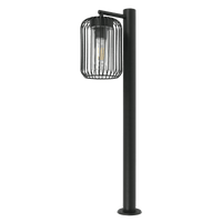 Koda Sand Black 800mm Outdoor Pathway Bollard Light