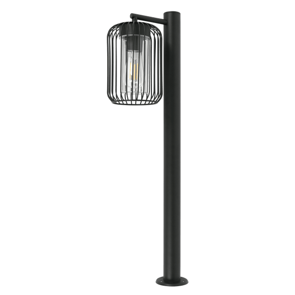Koda Sand Black 800mm Outdoor Pathway Bollard Light