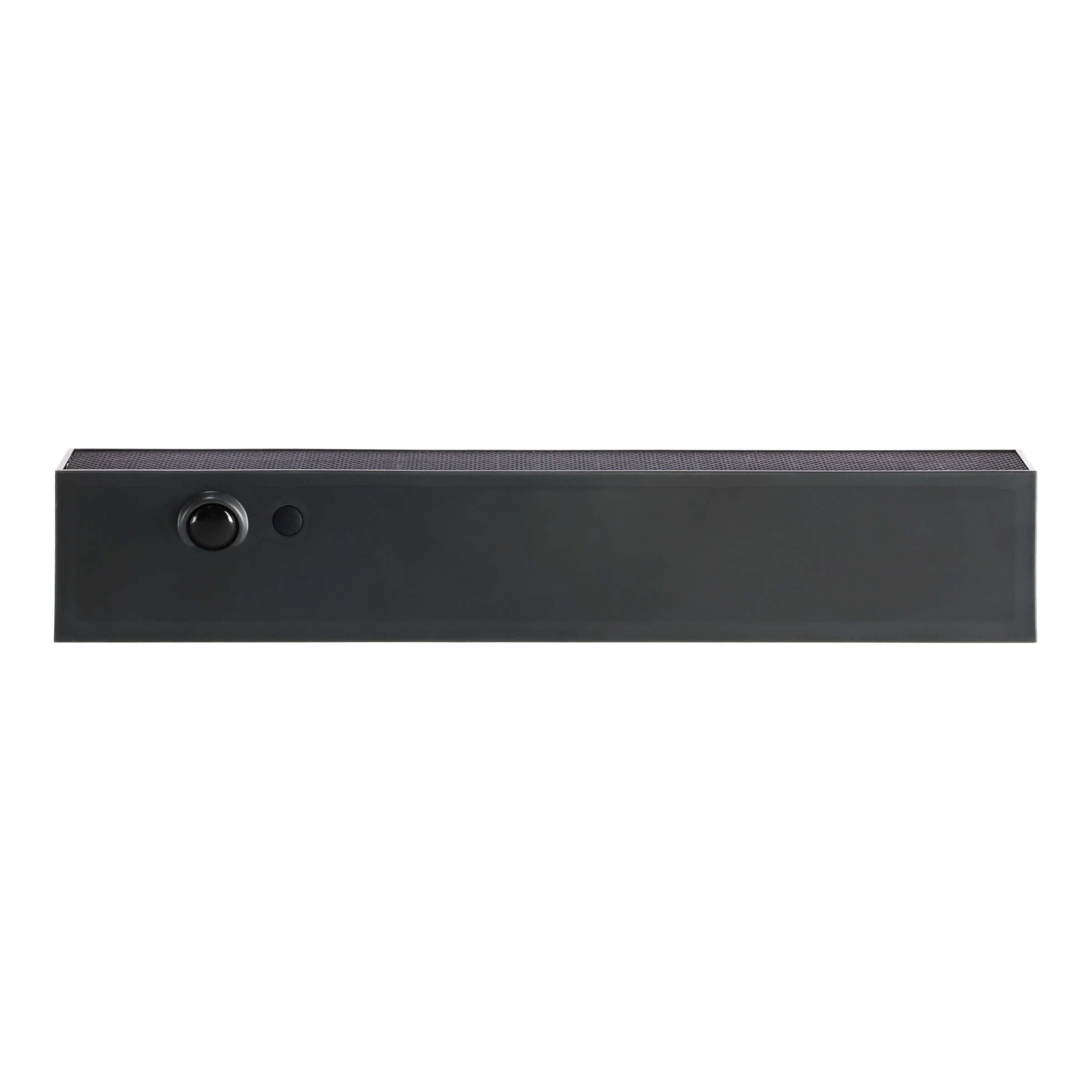Litehouse Black Warm White Solar Wall Light with Motion Sensor