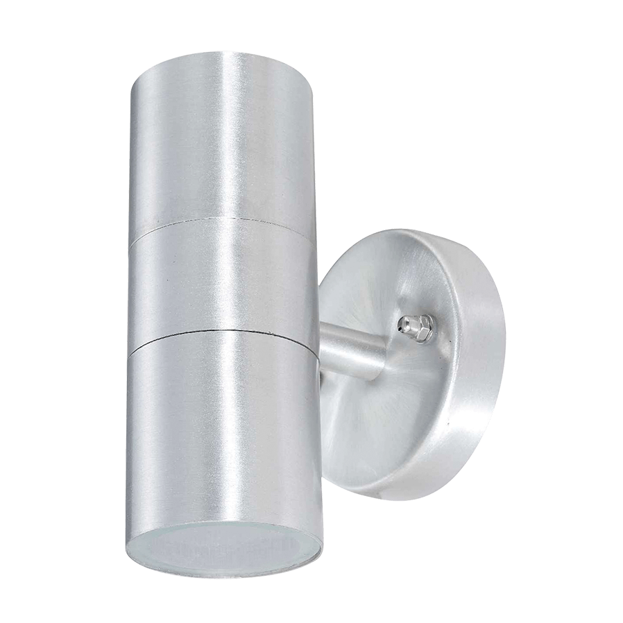 Luma 3 Stainless Steel Up and Down Facing Outdoor Wall Light