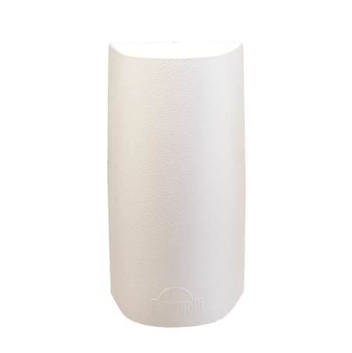 Marta Up & Down White Resin Outdoor Wall Light for Exteriors