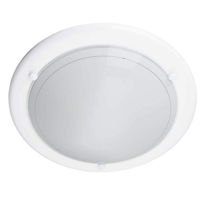 Miramar White Flush Mount Ceiling Light