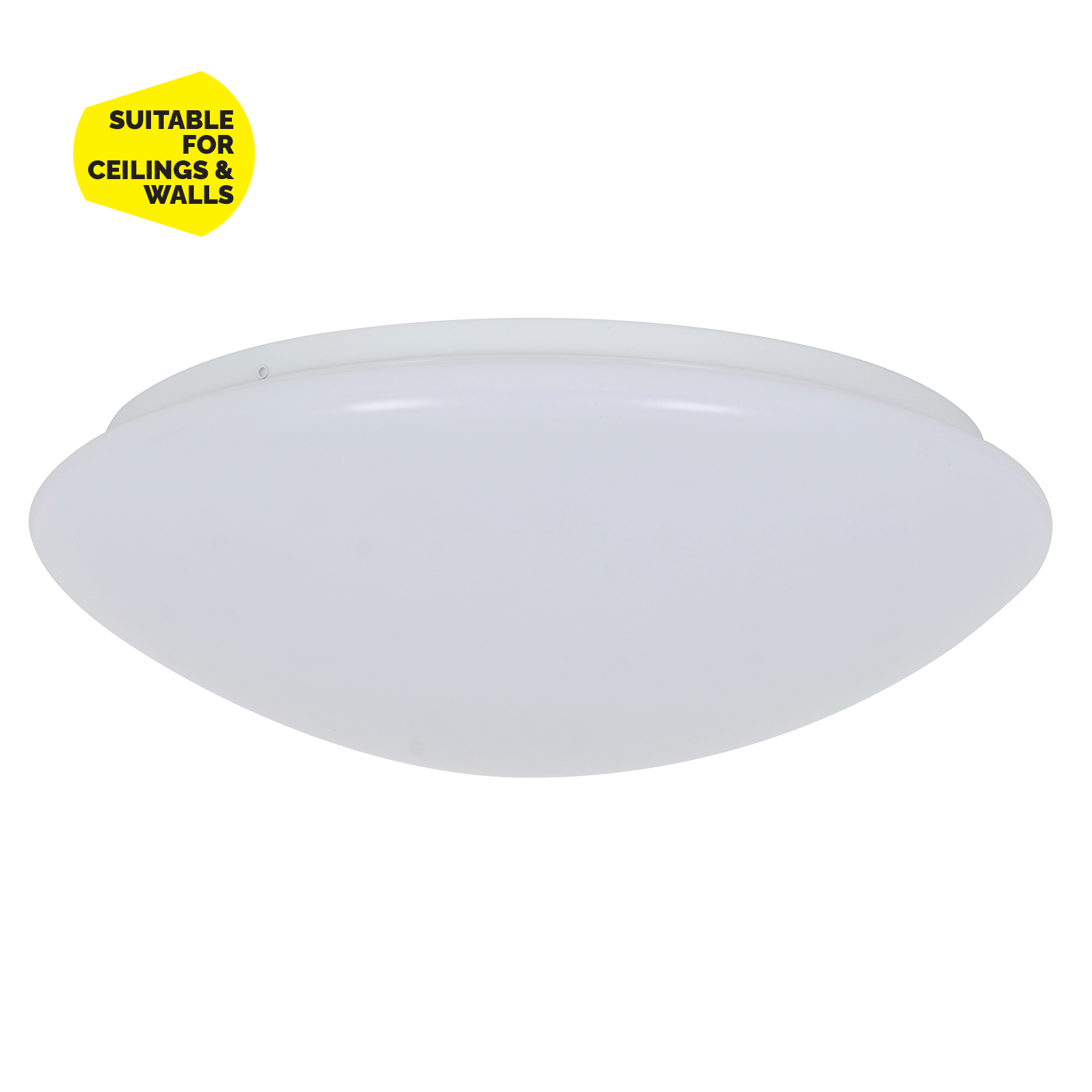 Plain 16W LED Ceiling Light with Opal Diffuser