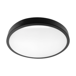 Trinity 24W LED Ceiling Light | Black Trim | Tri-Colour CCT | Zebbies